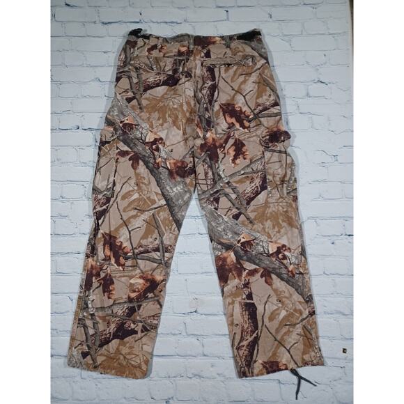 Outfitters Ridge Mens Pants‎ Size L Fusion 3.0 Brown Camo Outdoors 36 38 X 32 - Picture 5 of 5